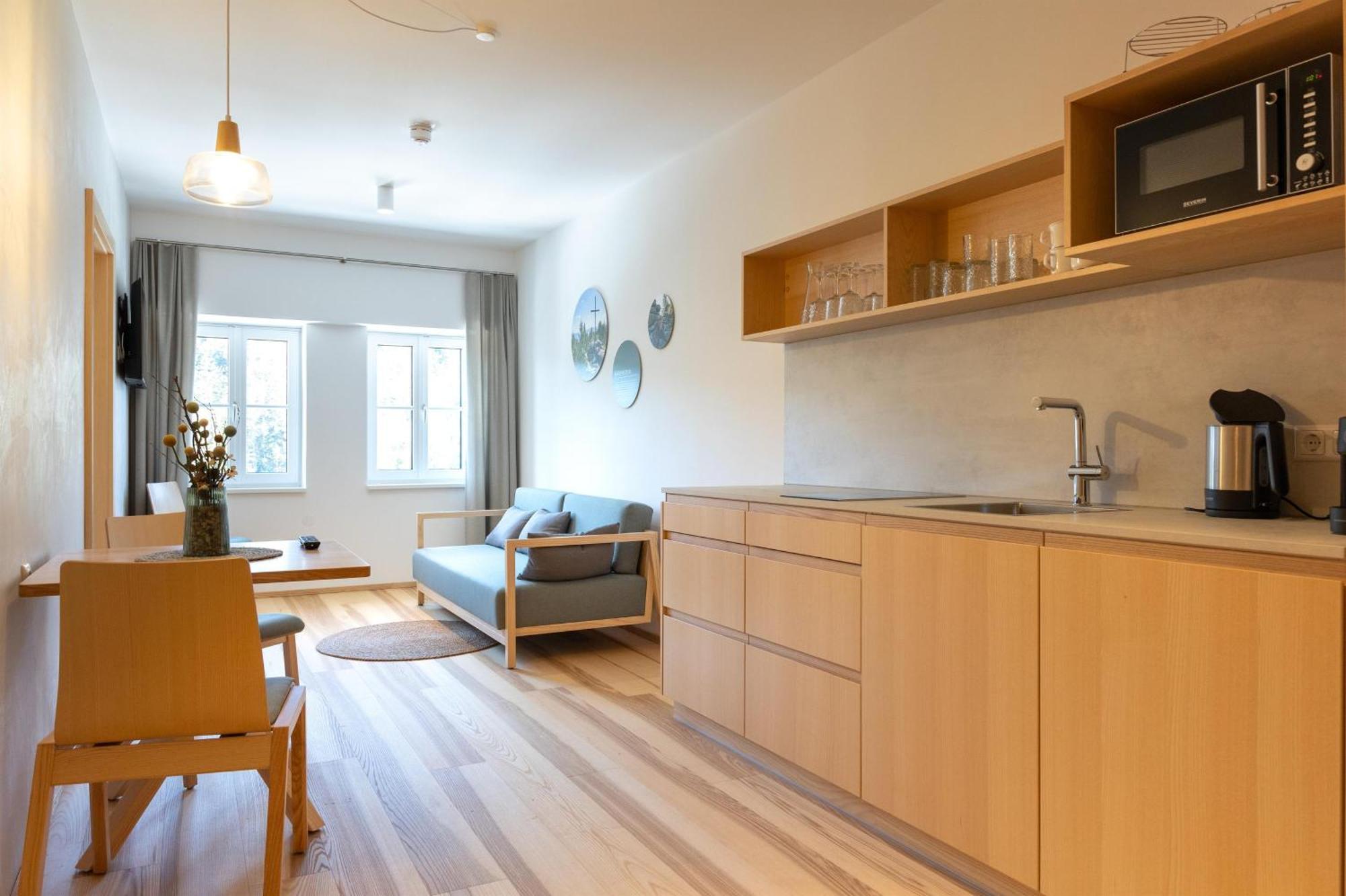Forsthaus Apartments - Ski + Bike & Hike Klaffer am Hochficht Ngoại thất bức ảnh